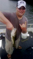 Jacob fishing after treatment